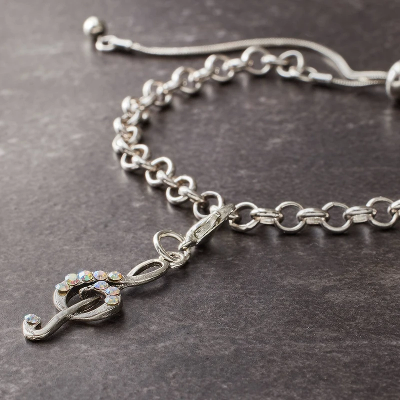 12 Pack: Treble Clef Charm by Bead Landing™