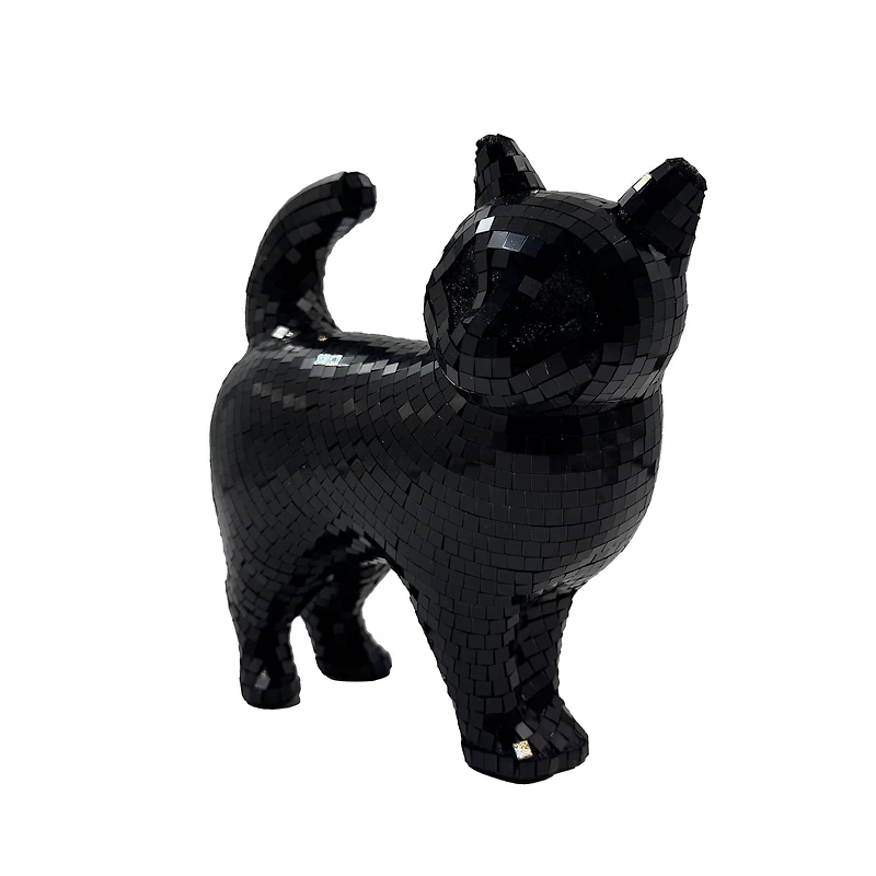 8" Disco Cat Tabletop Décor by Ashland