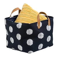 Honey Can Do Coastal Collection Canvas Scribble Tote Set
