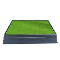 JTT Scenery Products Dark Green Z Scale Grass Mat, 19" x 25"