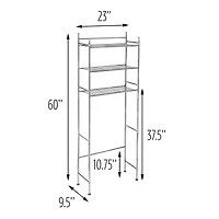Honey Can Do Over-the-Toilet 3 Tiers Storage Shelf