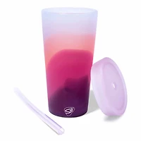Silipint® 22oz. Silicone Tumbler with Straw