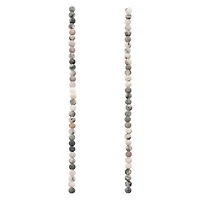 Pink Zebra Matte Round Beads, 4mm by Bead Landing™