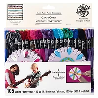 12 Pack: Rock Bandz Craft Cord by Loops & Threads™ 