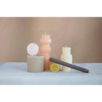 Hello Honey® Unscented Pleated Taper Candles in Box