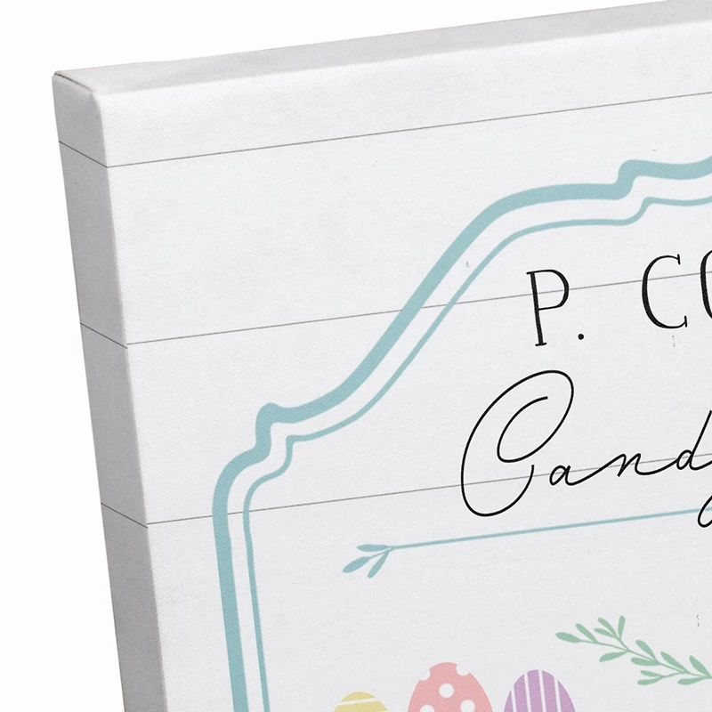 P Cottontail Candy Co 14" x 11' Canvas Wall Art