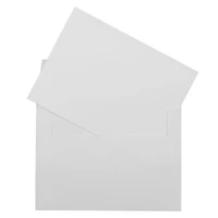 JAM Paper A7 White Foldover Greeting Cards & Envelopes, 25ct.