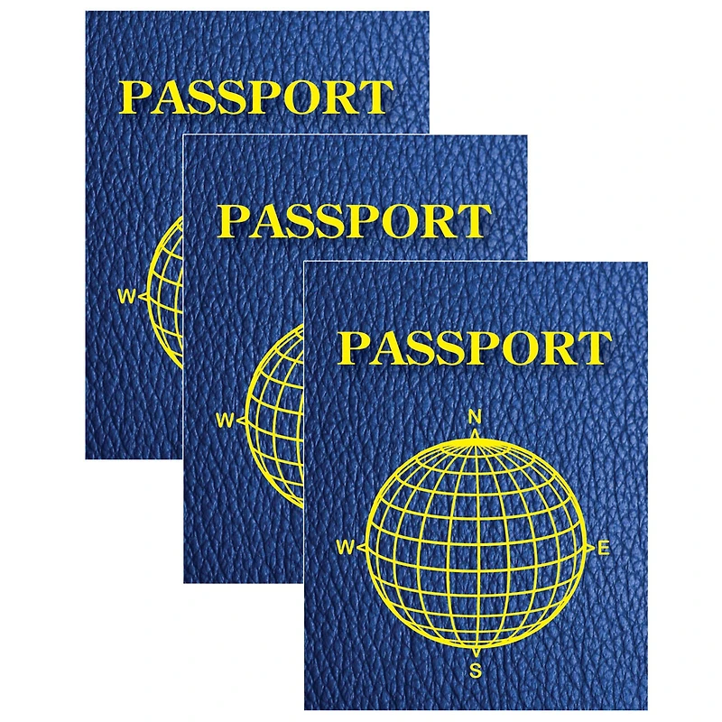 Ashley Productions Blank Passports, 12 Per Pack, 3 Packs