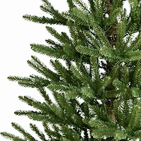 6.5ft. Pre-Lit Mountain View Spruce Artificial Christmas Tree, Clear LED Lights