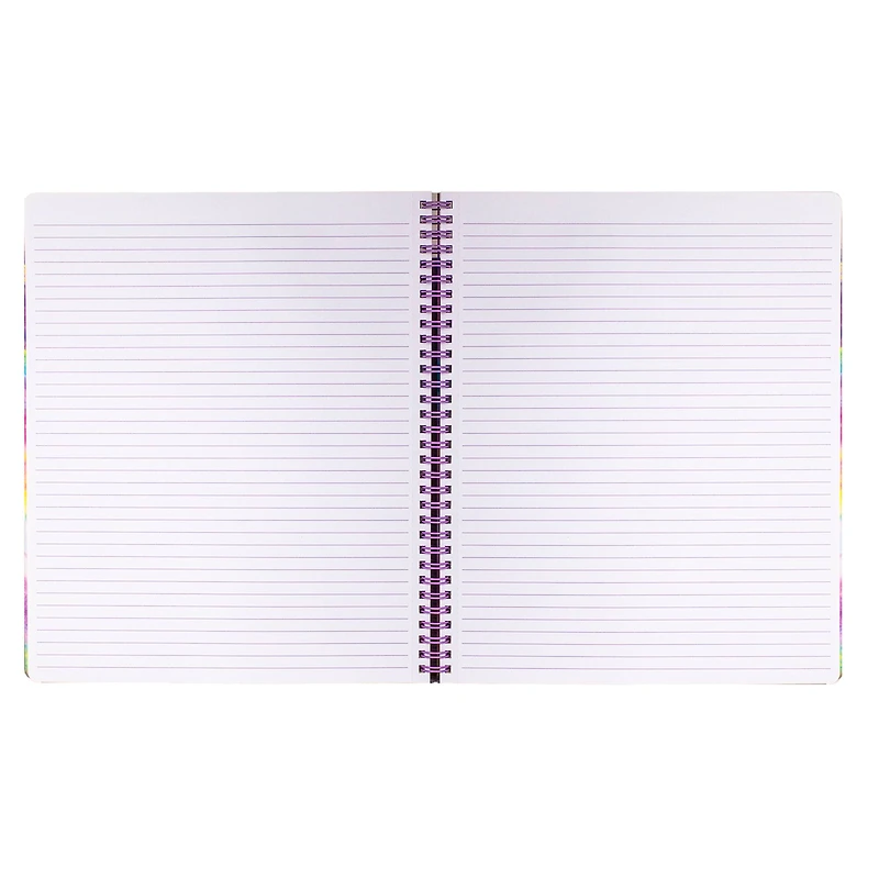Steel Mill & Co.® Tie Dye Large Spiral Notebook
