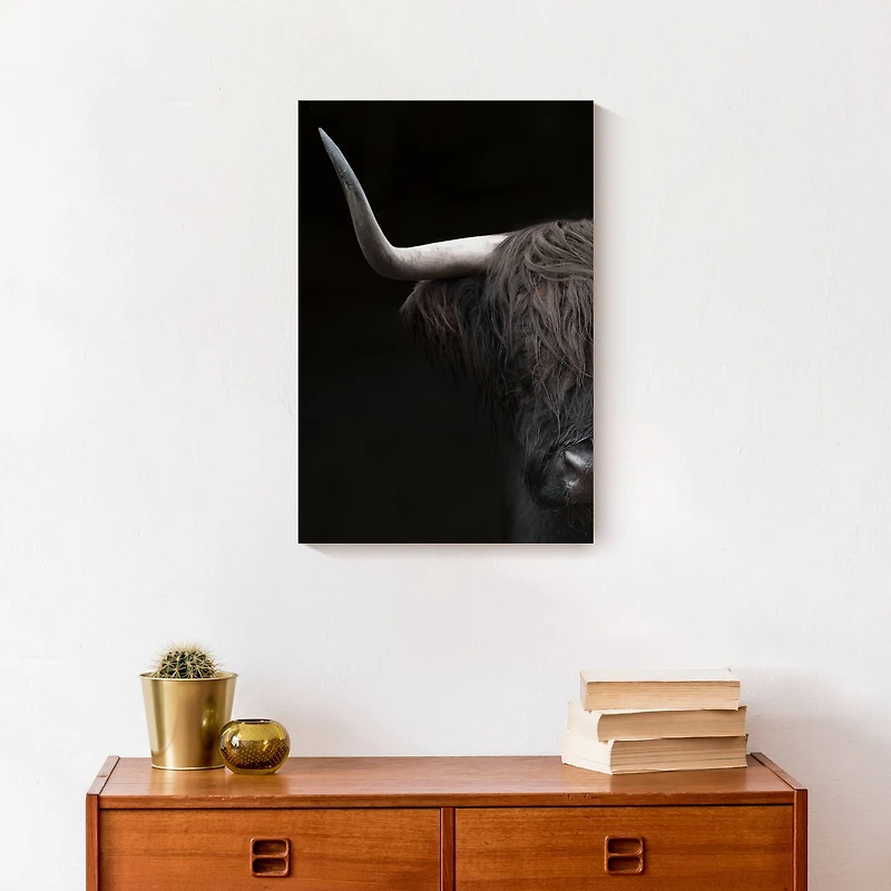 Highland Majesty 12" x 18" Canvas Wall Art