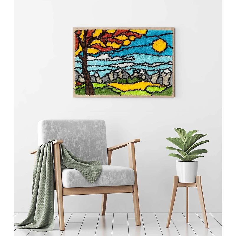 Leisure Arts® Landscape Latch Hook Kit