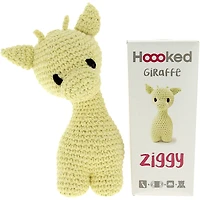 Hoooked DIY Ziggy the Yellow Giraffe Eco Barbante Crochet Kit