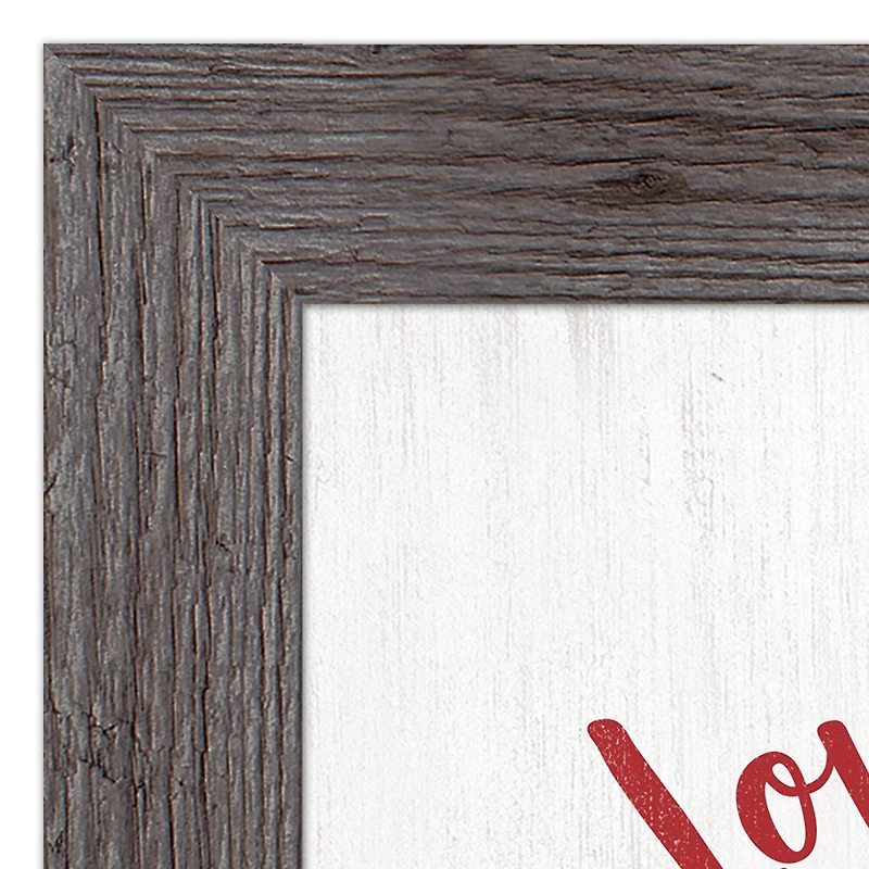 Leaf Piles Hedgehog Fall Print in Western Gray Frame