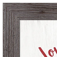 Leaf Piles Hedgehog Fall Print in Western Gray Frame