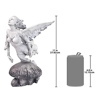 Design Toscano 11" Enchanted Flight of the Garden Fairy Statue