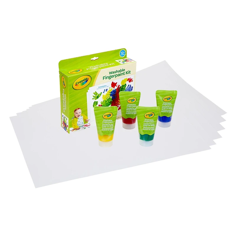 Crayola® Washable Fingerpaint Kit