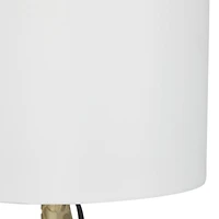 23" Gold Eclectic Accent Lamp