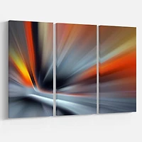 Designart - Rays of Speed Large Lines