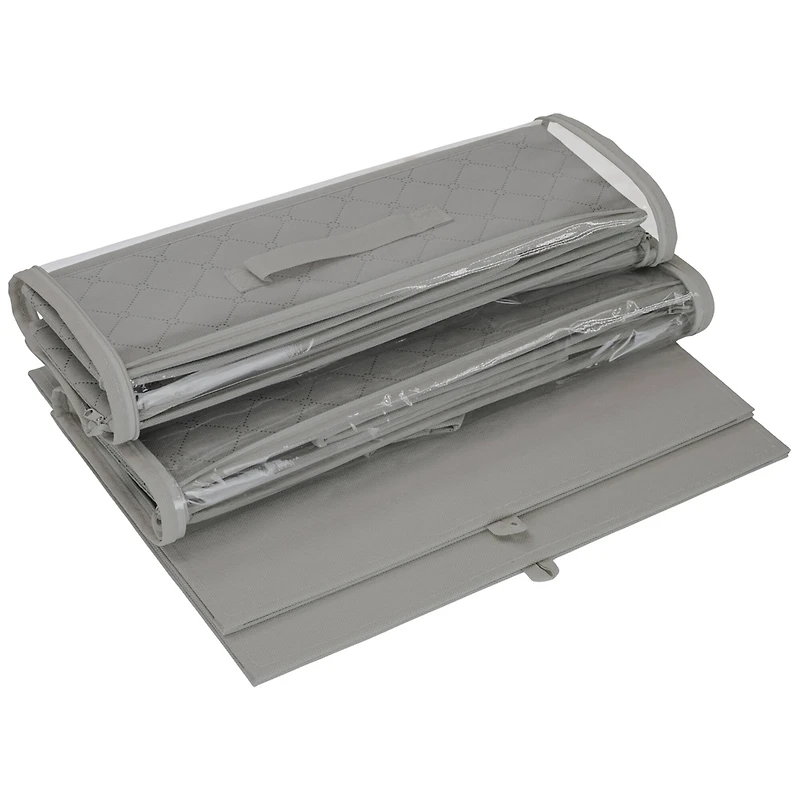Sorbus 24" Gray Underbed Storage Bags, 2ct.