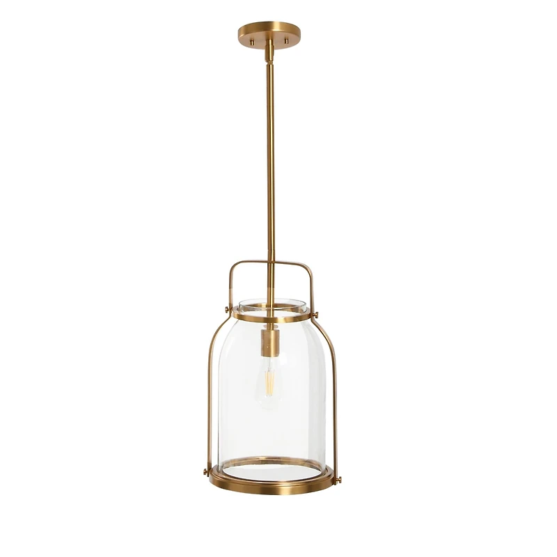 Hello Honey® Robert Stevenson Lighting Channing Metal & Glass Ceiling Light