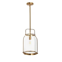 Hello Honey® Robert Stevenson Lighting Channing Metal & Glass Ceiling Light