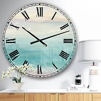 Designart From The Shore Traditional Wall Clock