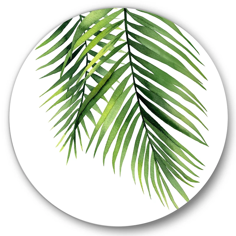 Designart - Detail Tropical Palm Branches