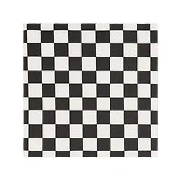 12 Packs: 20 ct. (240 total) Black & White Checker Lunch Napkins by Celebrate It™