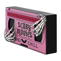 8" Scary Movies & Chill Block Tabletop Décor by Ashland®