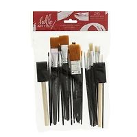 Hello, Artist! 25 Piece Craft Brush Value Pack