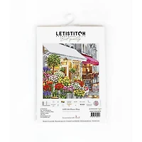 Letistitch Flower Shop Counted Cross Stitch Kit