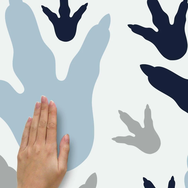 RoomMates Dino Feet Peel & Stick Wall Decals