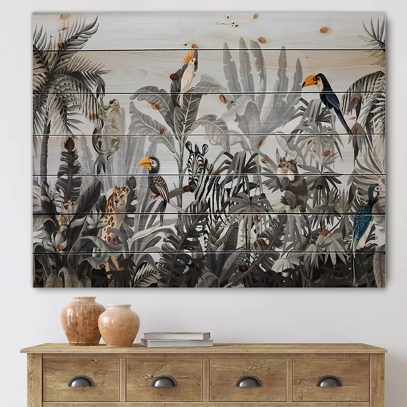 Designart - Chinoiserie With Birds and Peonies VIII