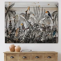Designart - Chinoiserie With Birds and Peonies VIII