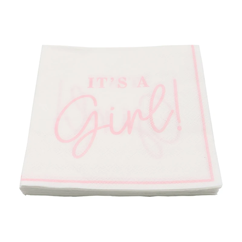 It's a Girl Beverage Napkins, 20ct. by Celebrate It™