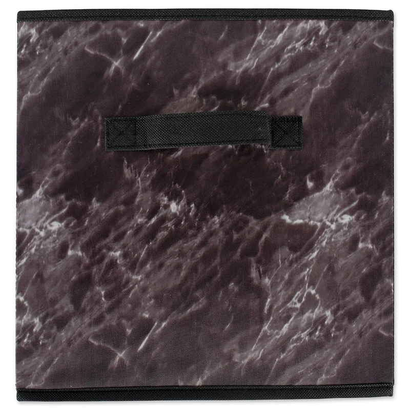 DII® Black Marble Cube Laundry Bin Set