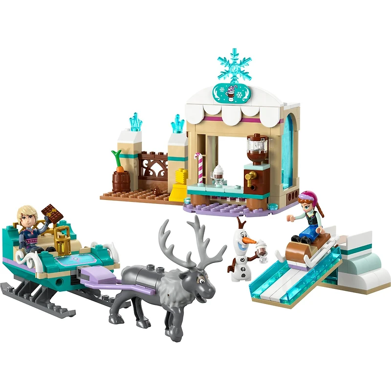 LEGO® Disney Frozen Anna’s Sleigh Adventure Buildable Model Toy Kit 43256