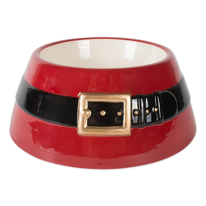 DII® Santa Belt Pet Bowl