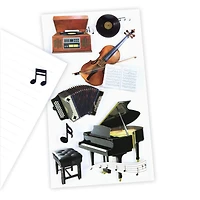 Record Player Dimensional Stickers by Recollections™