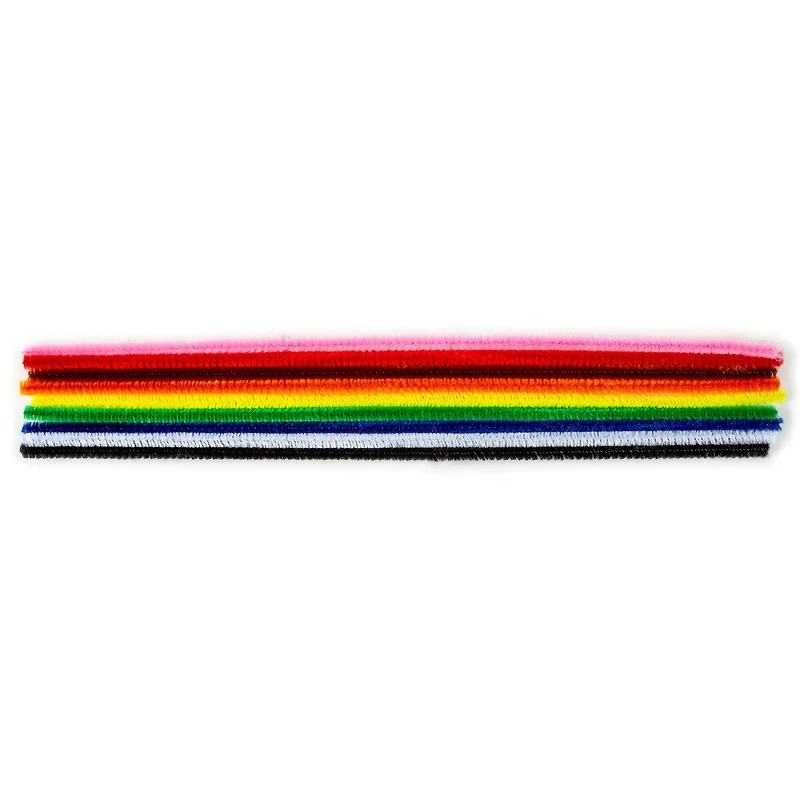 12 Packs: 350 ct. (4,200 total) Rainbow Chenille Pipe Cleaners Value Pack by Creatology™