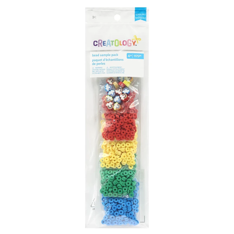 Rainbow Clay Bead Sample Pack by Creatology™