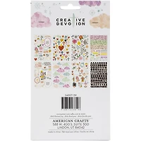 Creative Devotion Draw Near Sticker Book 8/Sheets-W/Gold Foil Accents, 418/Pkg