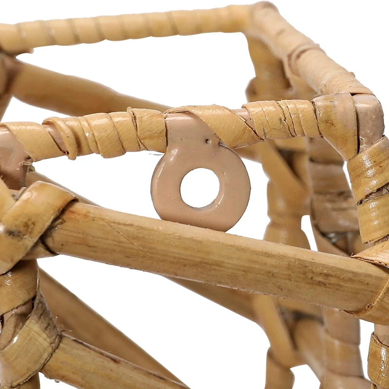 Hello Honey® Natural Mesa Woven Cane Wall Pocket