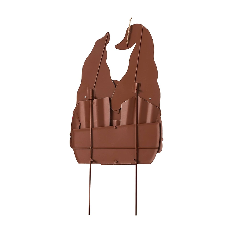 Glitzhome® 3ft. Metal Gnome Family Yard Stake