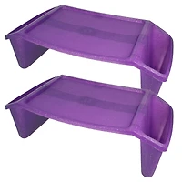 Romanoff® Purple Sparkle Lap Tray, 2ct.