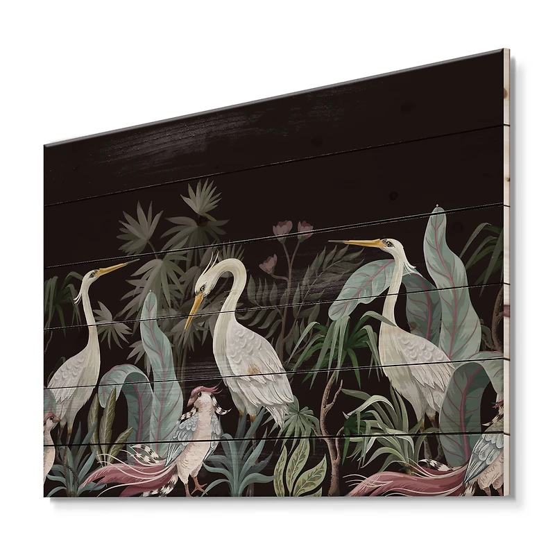 Designart - Chinoiserie With Birds and Peonies III