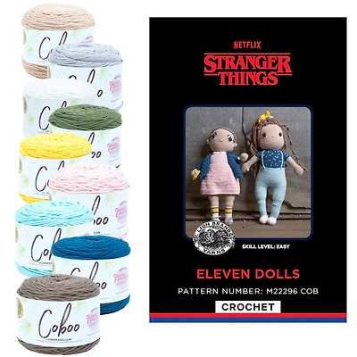 Lion Brand® Stranger Things Eleven Amigurumi Crochet Kit