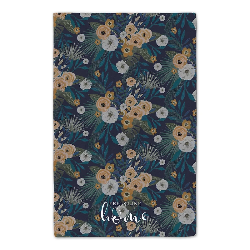 Feels Like Home Tropical Floral Tea Towel Set