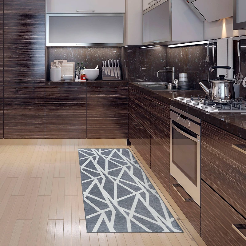 My Magic Carpet Intersections Washable Rug